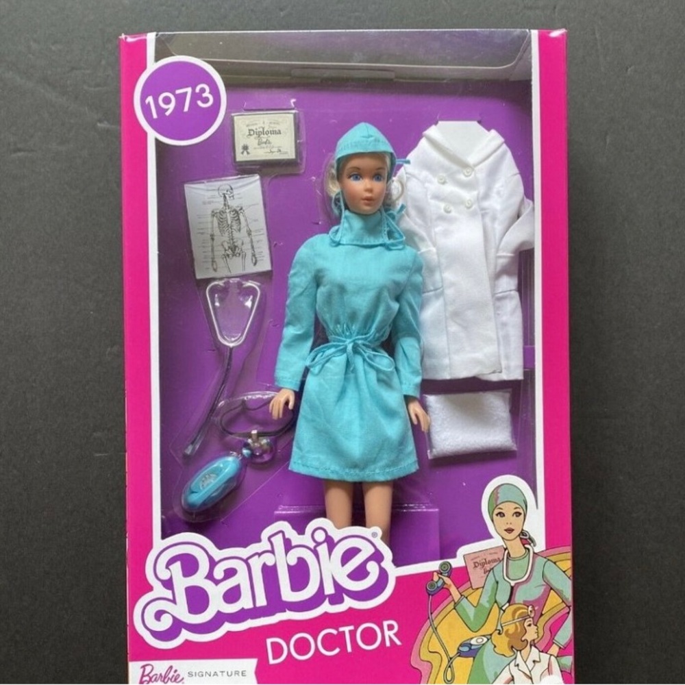 Barbie 1973 Doctor Doll Mattel 2020. New